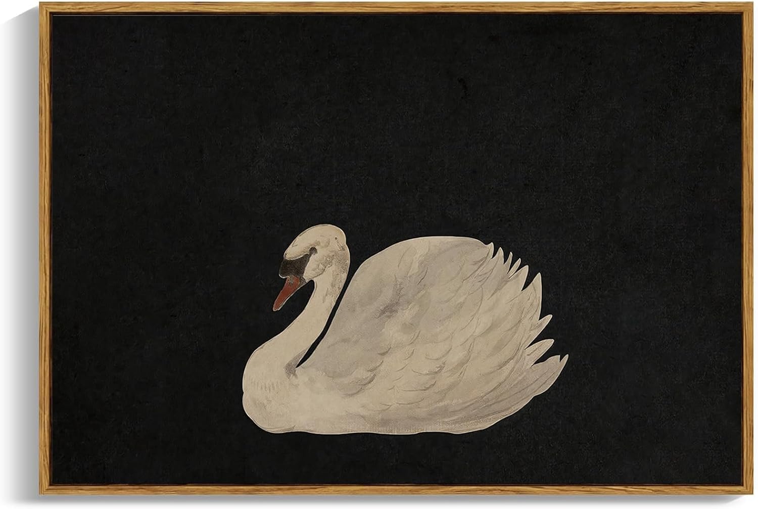 OIQArtOIQ Framed Canvas Wall Art,Vintage Decor,Landscape Nature Country Wildflower Paintings Farmhouse Pictures Modern Artwork Rustic Fall Flower Prints Cottagecore Office Living Room Bedroom Bathroom