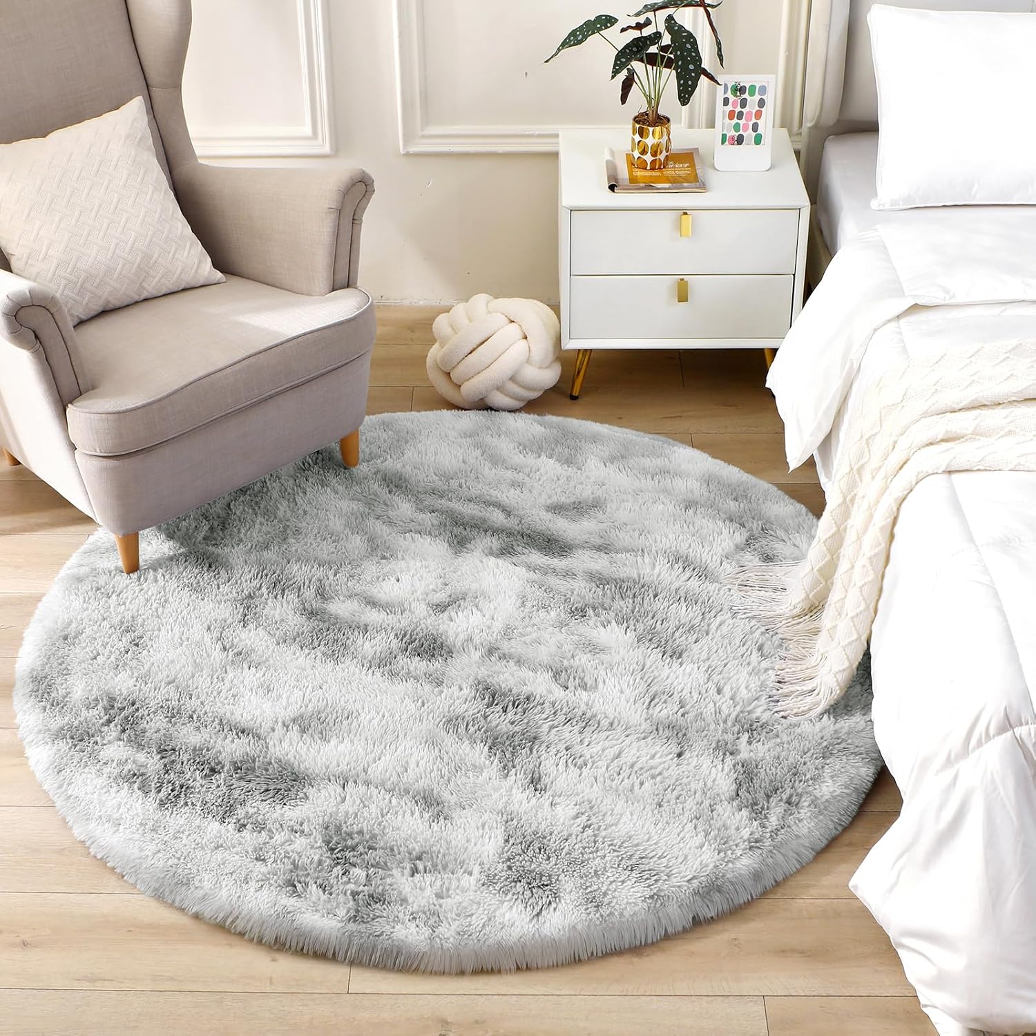 OPPODREAM 9x12 Pink Rugs for Bedroom, Ultra-Soft Fluffy Area Rugs for Living Room, 9 x 12 Shag Carpet for Nursery, Kids, Girl, Boy, Baby, Plush, Fuzzy, Shaggy, Cute Home Decor