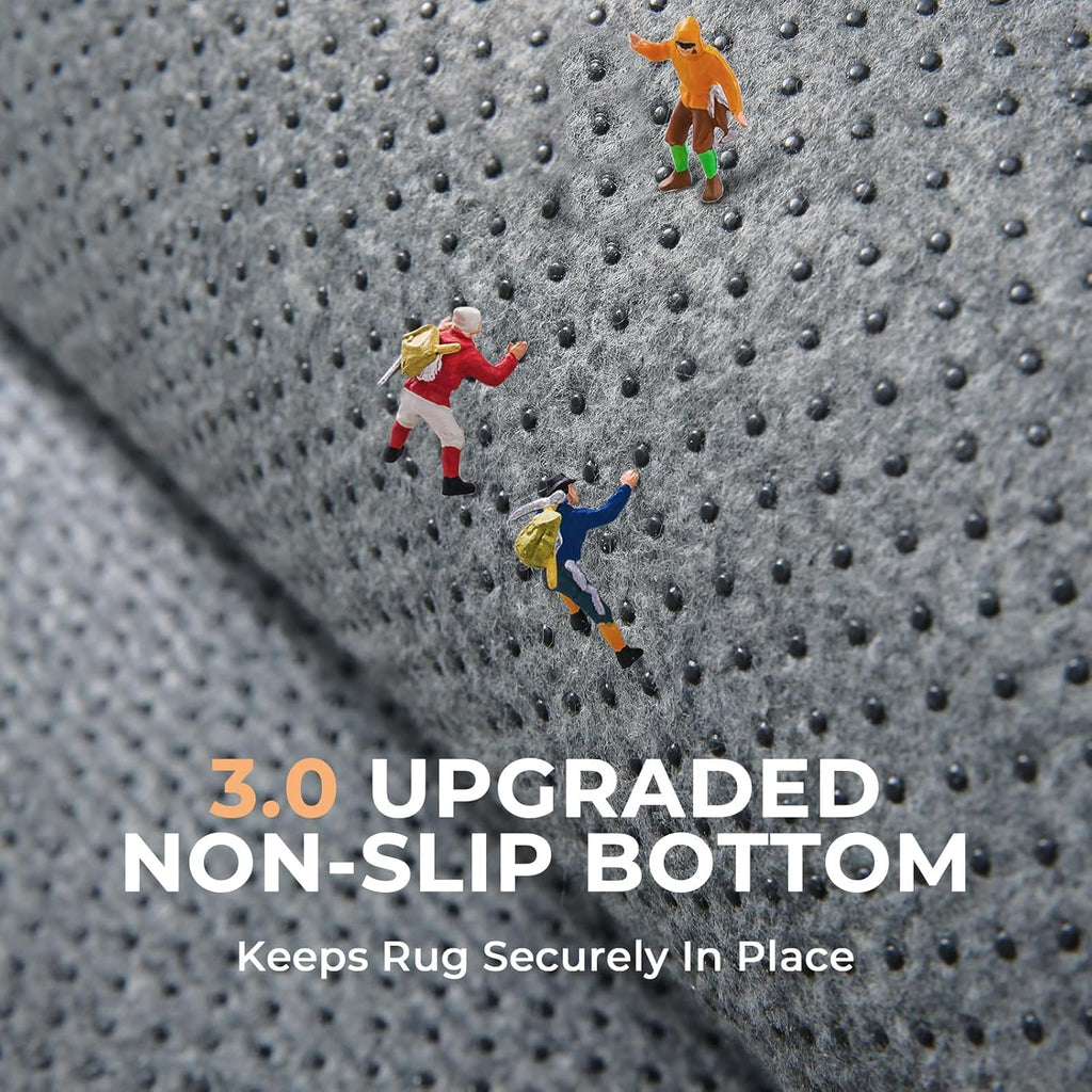 OPPODREAM 9x12 Pink Rugs for Bedroom, Ultra-Soft Fluffy Area Rugs for Living Room, 9 x 12 Shag Carpet for Nursery, Kids, Girl, Boy, Baby, Plush, Fuzzy, Shaggy, Cute Home Decor